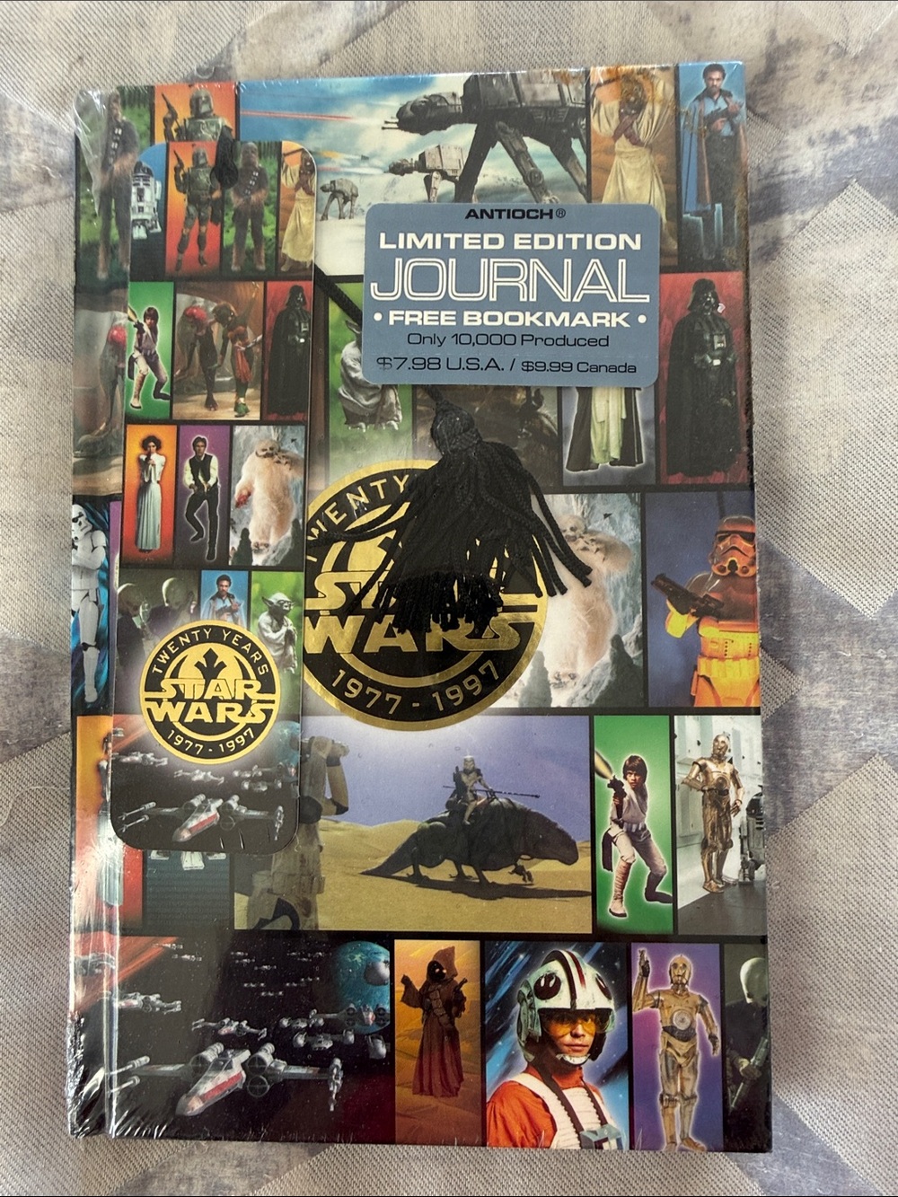 Antioch Star Wars Limited Edition Journal Black Multicolor NWT